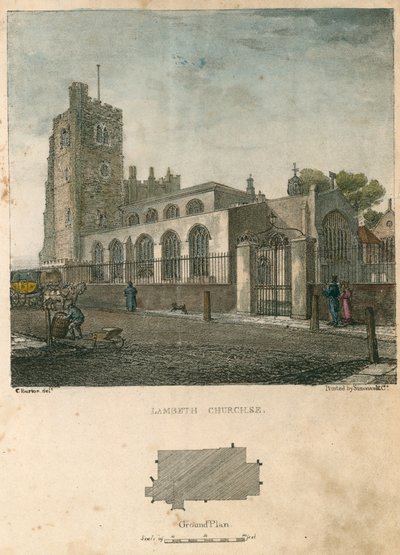 Église de Lambeth - Charles Burton